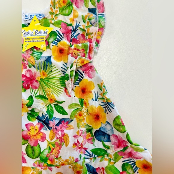 Mayoral Hawaiian Floral 18M Dress - Picture 4 of 7